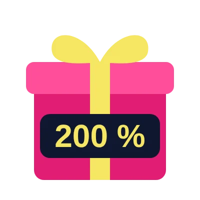 Bonus 200 %
